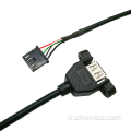 Cavo filo da femmina USB-2.0 a 5pin JST DuPont